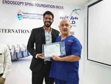 Dr. Anupam Khandelwal at orthopedic academic program