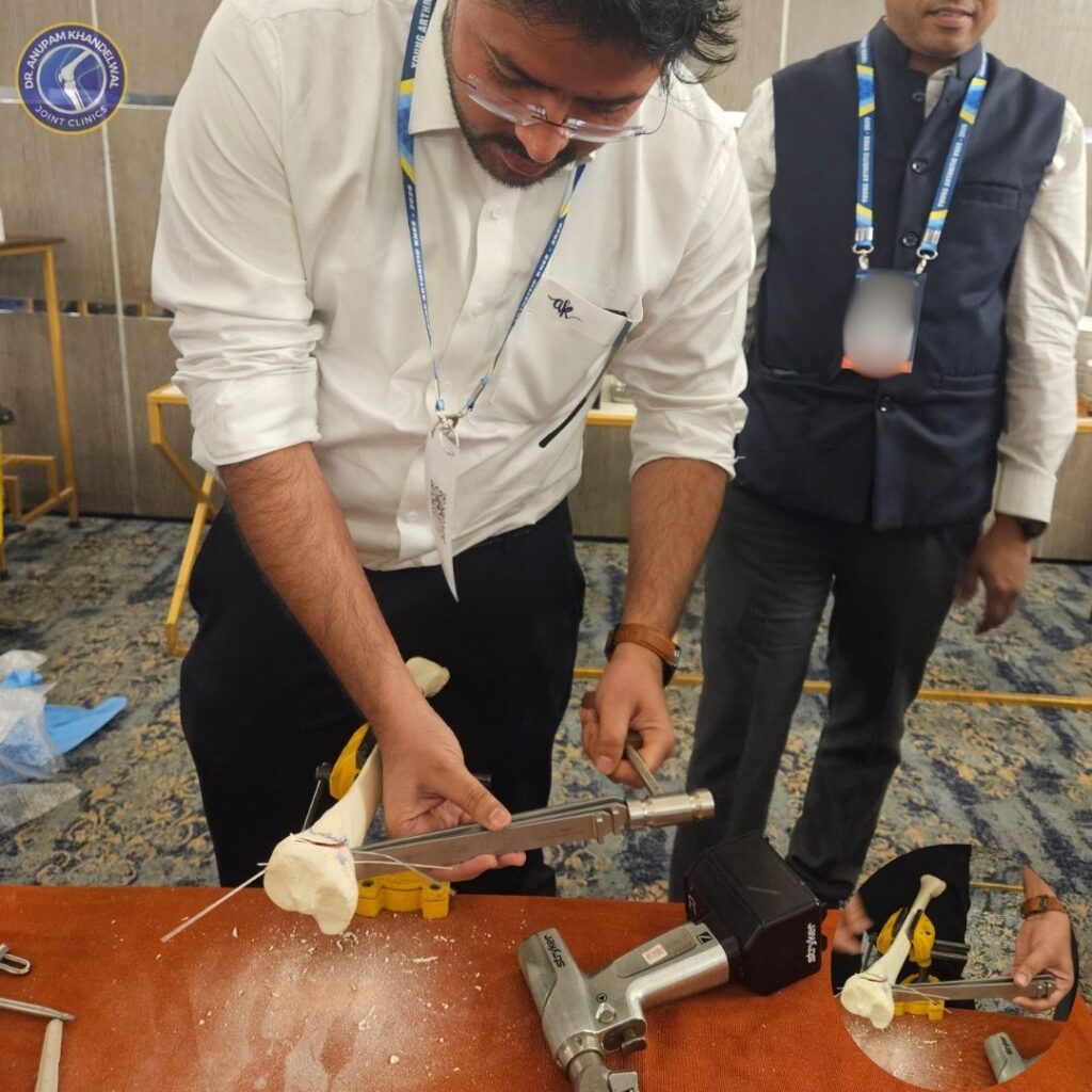 High Tibial Osteotomy surgery in Indore demonstration by Dr Anupam Khandelwal