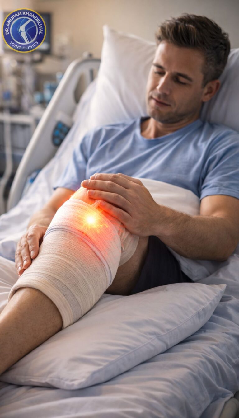 Post surgical orthopedic recovery treated with Class 4 laser therapy in orthopedics