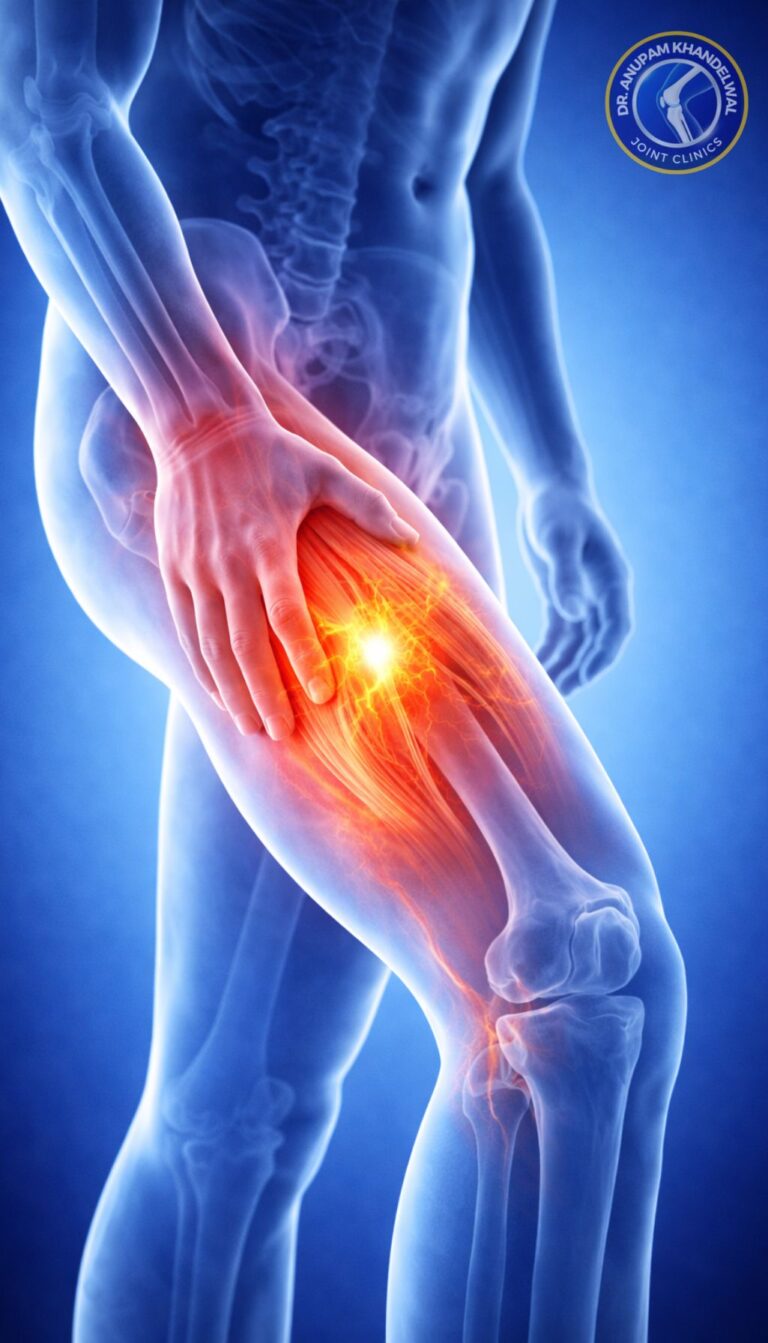 Muscle strain and soft tissue injury treated with Class 4 laser therapy in orthopedics
