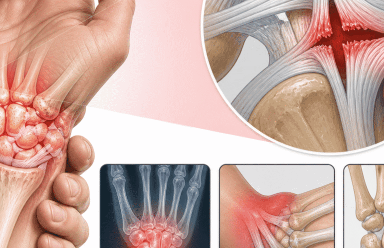 Wrist sprain and hand injury treatment in Indore