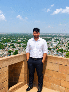 Dr. Anupam Khandelwal at Gwalior fort during visit OPD Visit in June 2026 for Gwalior patients
