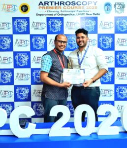 Dr. Khandelwal Participates in Advanced Knee & Shoulder Arthroscopy Cadaveric Workshop in New Delhi